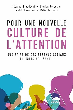 ceci est la couverture du livre pour une nouvelle culture de l'attention